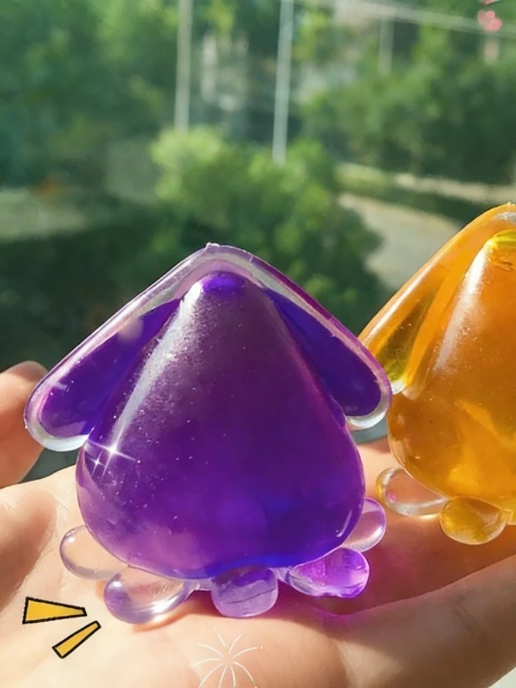 Squishy Octopus Maltose Fidget Speelgoed Zachte Kawaii Mini Calamari Fidget Squishes Leuke Anti-stress Inktvis Zintuiglijk Speelgoed voor Volwassenen Cadeaus - afbeelding 2