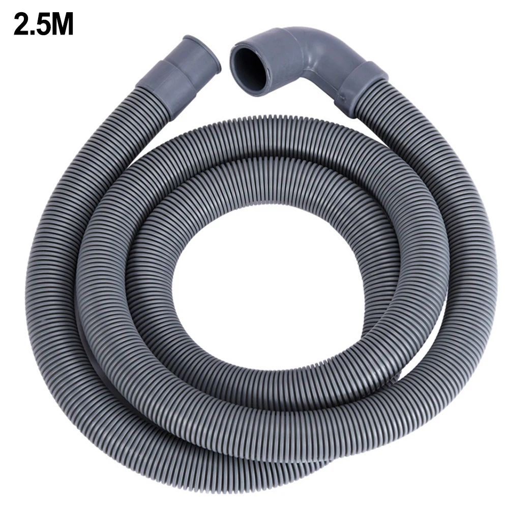 Easy to Install Washing Machine Dishwasher Extension Pipe Clip for Added Security Smooth Drainage PP Material Easy
