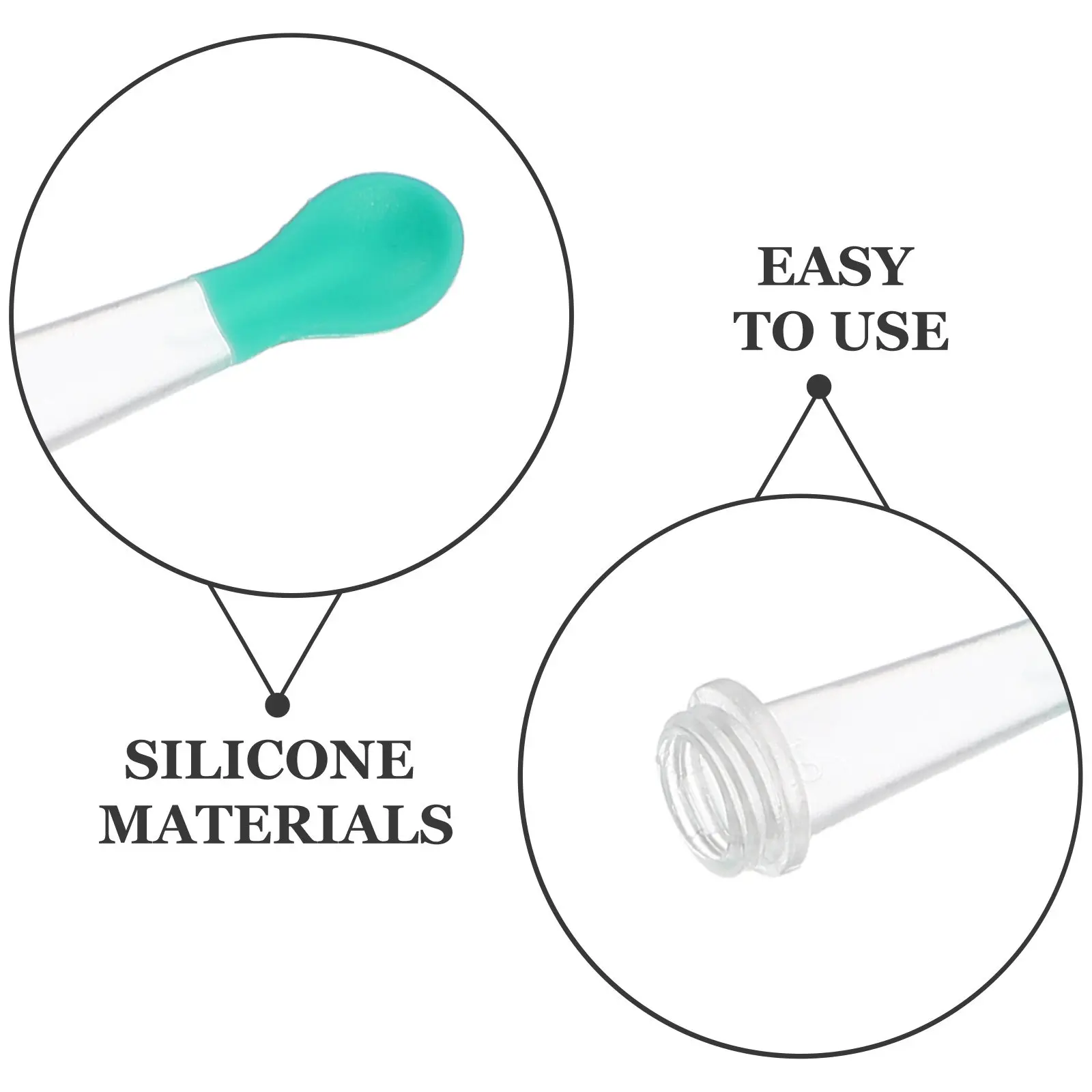 3 Pcs Accessories to Clean Ears Cleaner Spoon Tips Scoops Wax Removal Replacement Picks