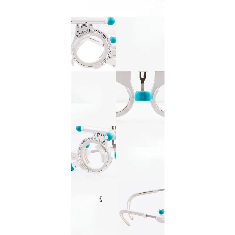 Titanium adjustable try-on frame, multi-functional insert 5-piece optometry frame, traditional adjustable pupil distance