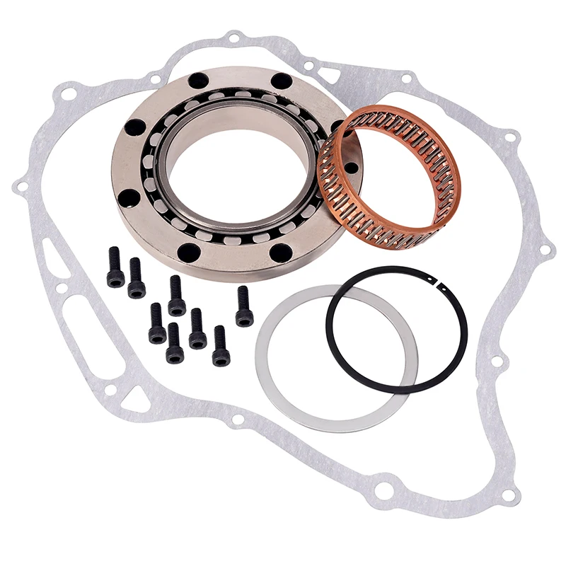 Motorcycle Starter Clutch Gear Assy & Gasket For YAMAHA XVS1100 Drag Star XVS11 V-Star Classic Silverado BT1100 Bulldog XVS 1100