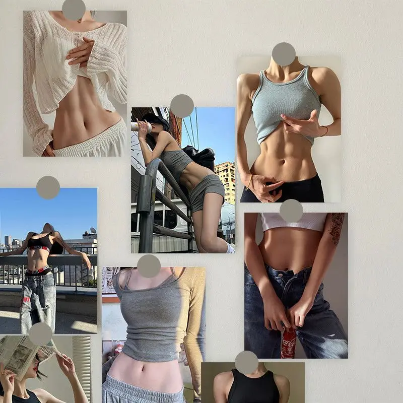 Summer sexy abdominal muscle poster sticker, with excellent appearance and self-discipline, and persistent wall decoration