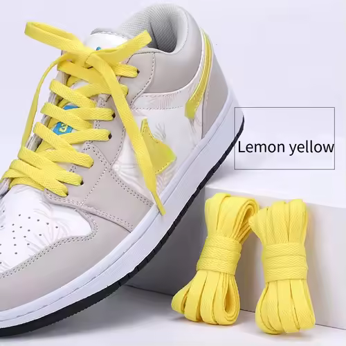 1 pair flat shoes Solid color shoelaces Canvas shoes sports and leisure shoelaces length 100/120/140/160/180cm Shoe accessories - Image 26