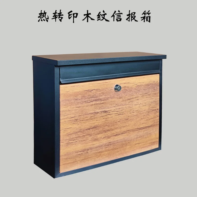 

Прямые продажи с фабрики, почтовый ящик, металлический почтовый ящик, почтовый ящик, деревянное зерно