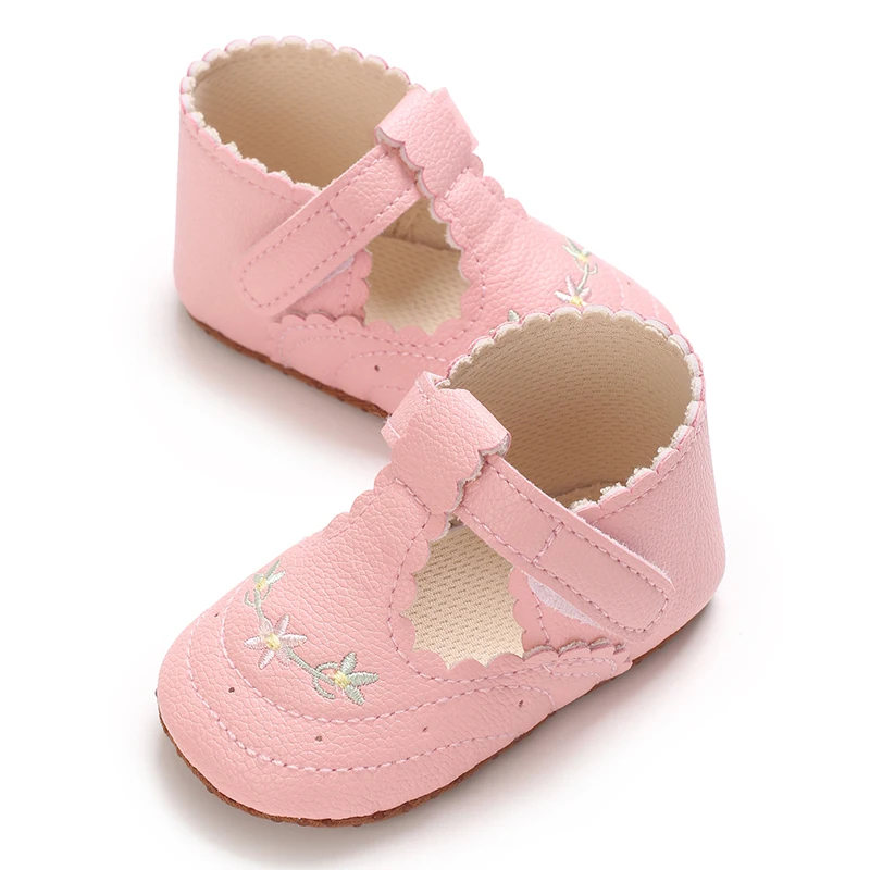 أحذية الأميرة للفتيات الصغيرات 0-18 متر، أحذية لطيفة مطبوعة من القماش الناعم، أحذية الأميرة للربيع والخريف مضادة للانزلاق، أحذية الخطوة الأولى