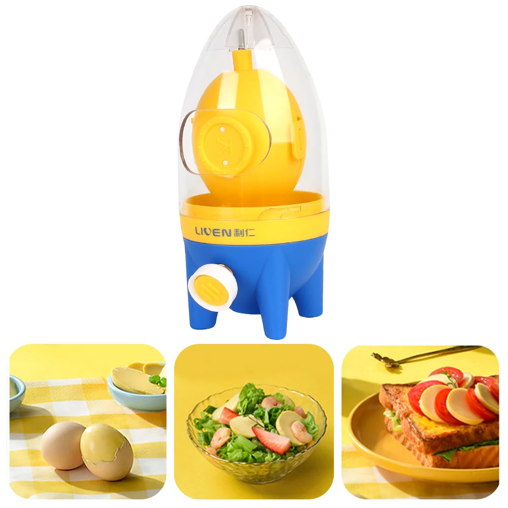 White Yolk Mixer Kitchen Tool Egg Cooker Tool Convenient Without Breaking Eggs Golden Egg Puller Scrambler Manual