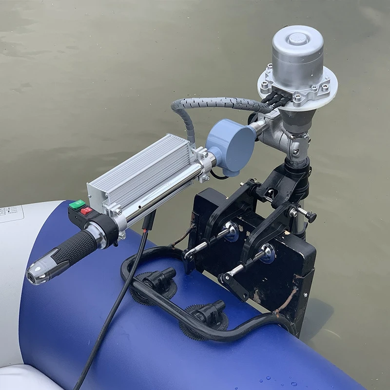 

12 V, 24V, Electric Brushless Outboard Motor, Fishing Boat Engine, Kayak Propeller, Aluminum Alloy Hanging Machine