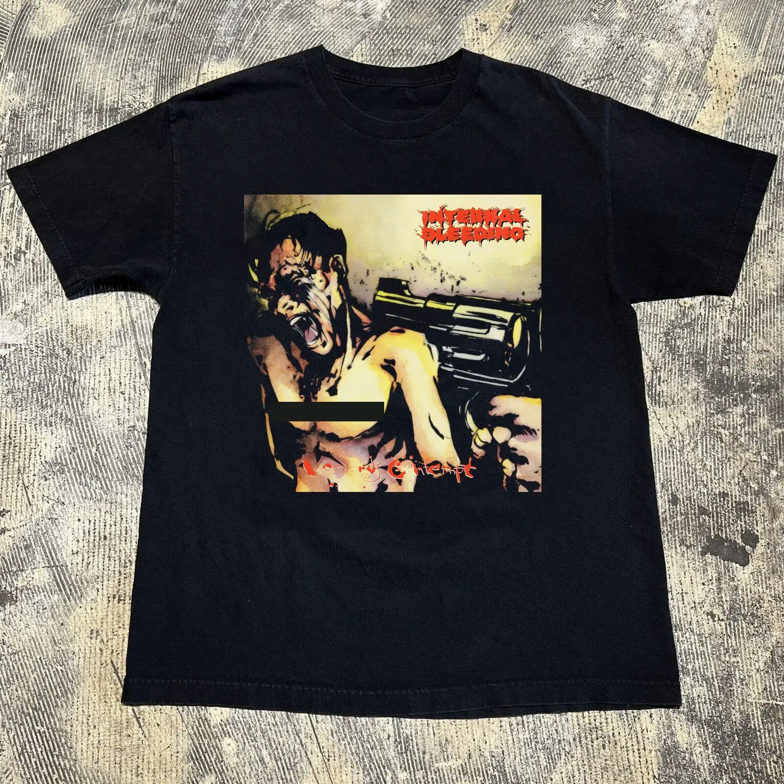 T shirt fascia sanguinante interna Voracious Contempt taglia intera S 5XL vintage Washed Stretched Slightly fashion Breathable