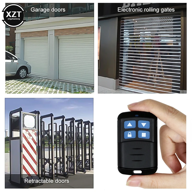 433Mhz Remote control Duplicator Copy Remote Control Fixed Code For Garage Door Gate Key Fob Command Garage