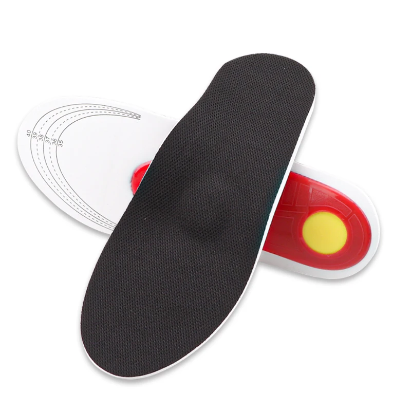 

New 3D Orthotic Insole Arch Support Flat Foot Orthopedic for Pain Feet Pressure Of Movement Cushion Padding Unisex Insole 1Pair