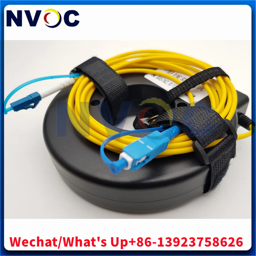 sc-upc-lc-fc-st-scpc-g657a2-otdr-fiber-optic-launch-cable-box-150m-sm-9-125μm-otdr-extension-rings-sm-1310-1550nm-ftth-tester