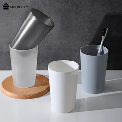 Nordic Plastic Cup Toothbrush Holder Washing Drinking Home Bathroom Tooth Mug Holder Cup Drinkware Tools Salle De Bain Ecoco