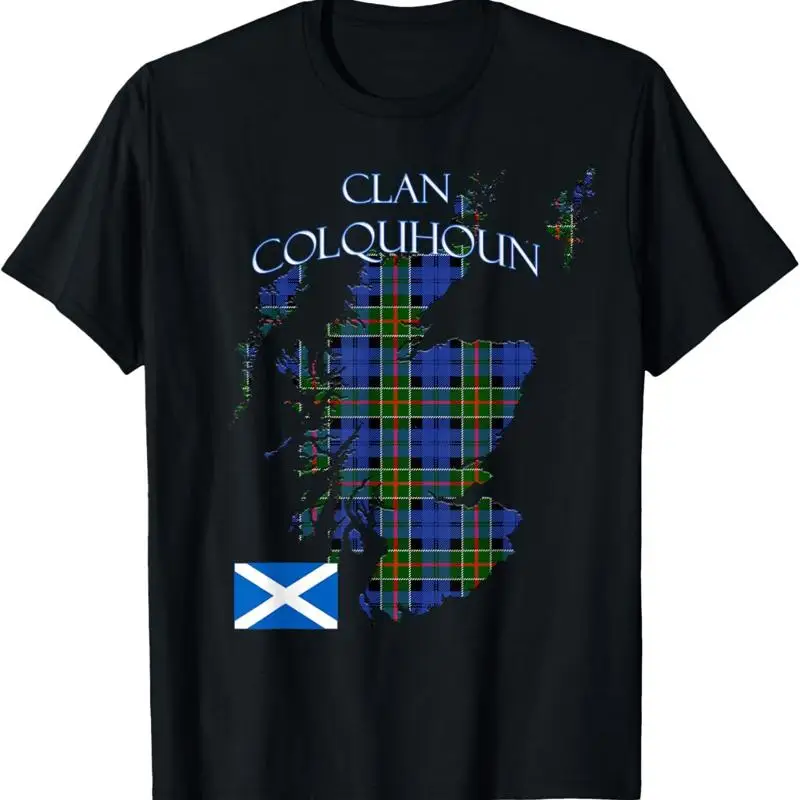 

Colquhoun Scottish Clan Tartan Scotland T Shirt