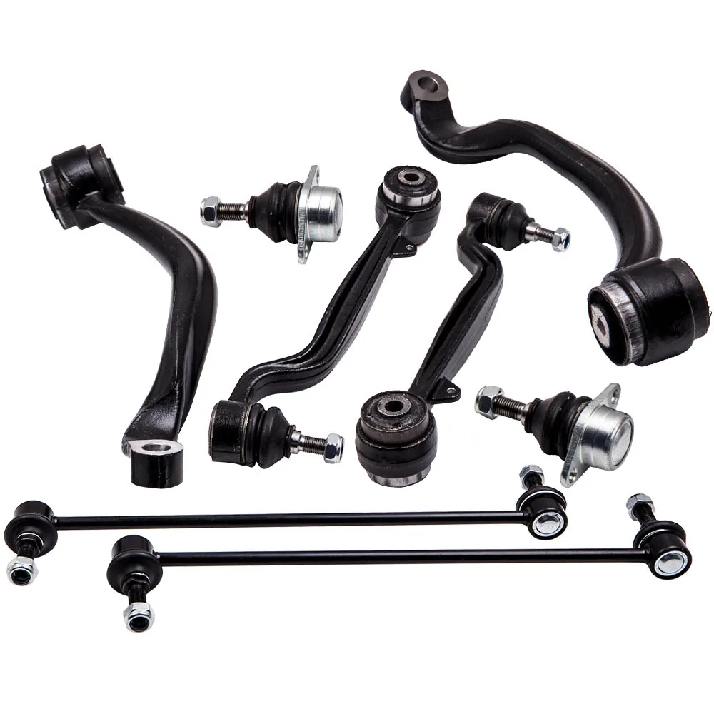 

FRONT UPPER LOWER CONTROL ARM W/ BALL JOINT SWAY BAR LINK FOR LAND ROVER L322