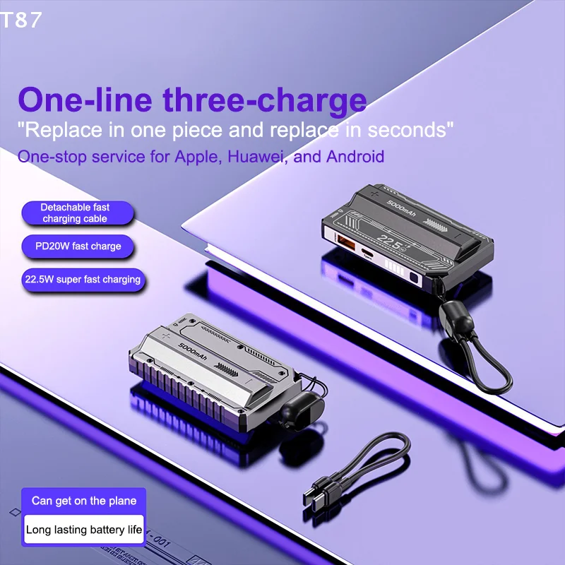 Portable Battery Charge Storage Box Charger Without Battery 21700 Battery Charger Case DIY Power Bank Box PD 20W Fast Charging