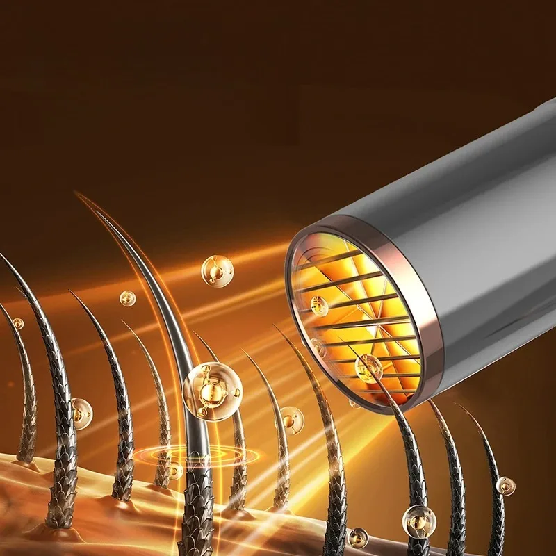 High-Speed Professional Hair Dryer Powerful Salon Blow Dryer Stylist Use Hot Wind Fast-Drying Hair Blower Machine