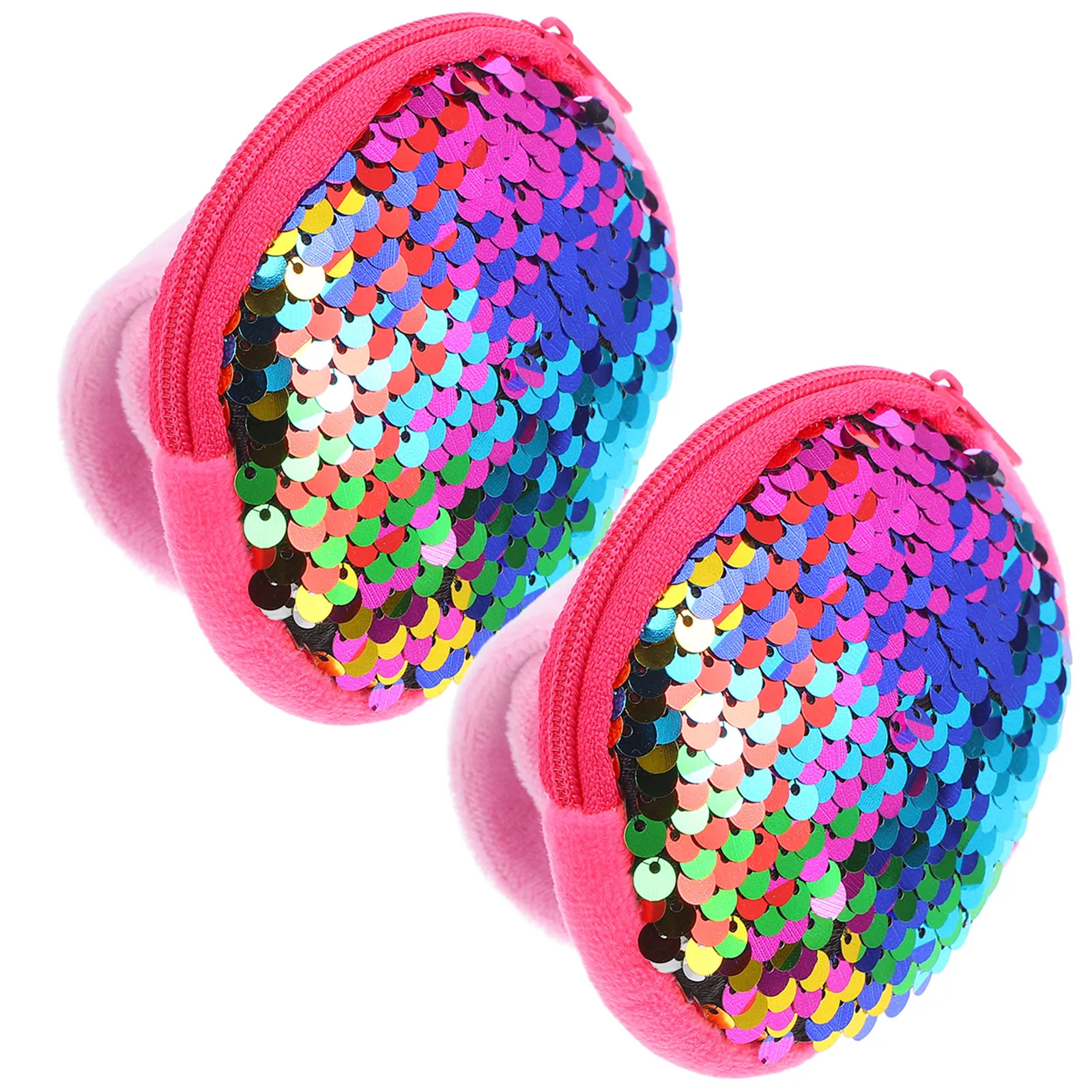 

2Pcs Coin Bags Slap Bracelets Kids Wrist Bands Sequins Party Toys Creative Bags Children Funny Toys Favor Plaything