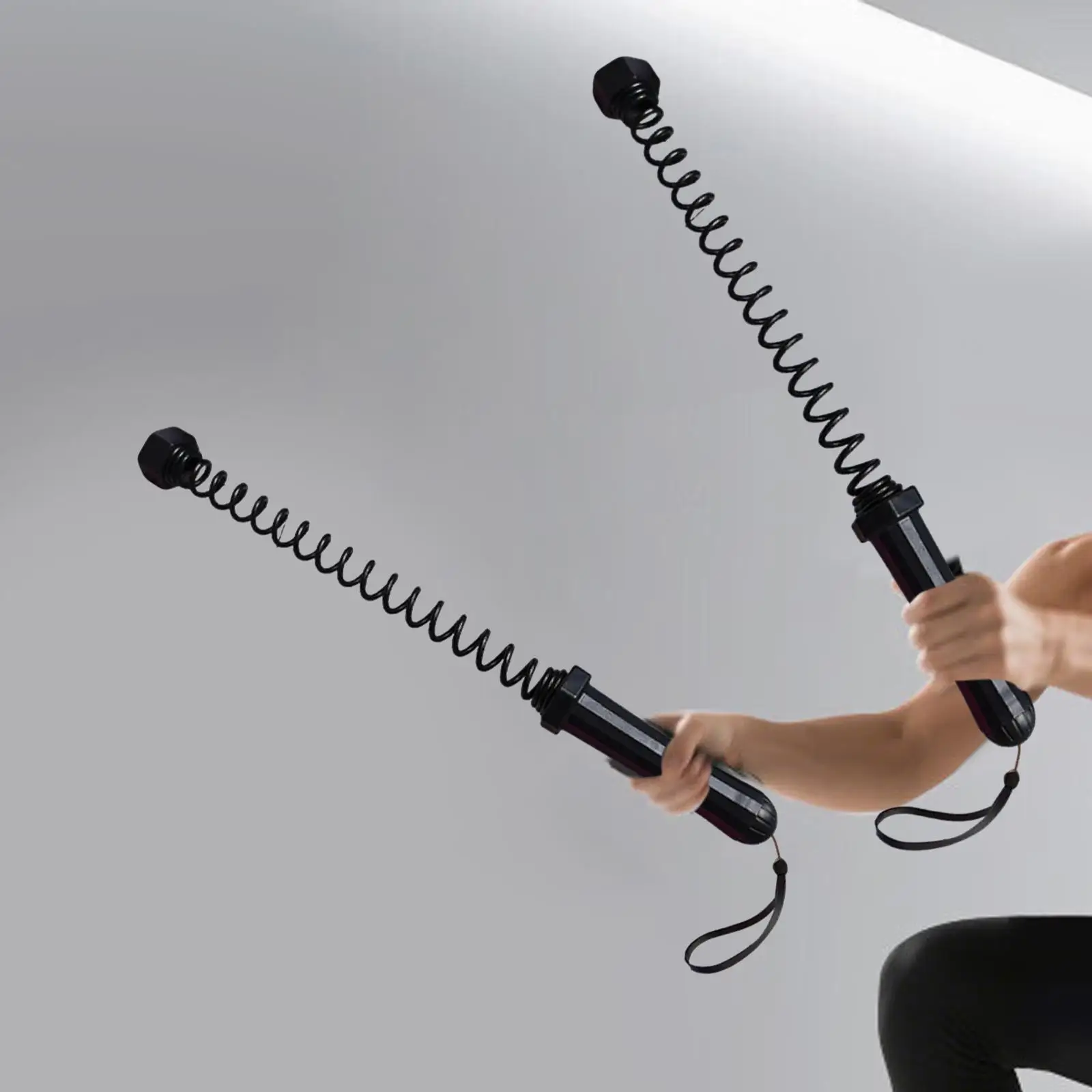 Ropeless Battle Ropes Compact Sports Resistance Ropes Exercise Cord for Home or Gym Workout Bodybuilding