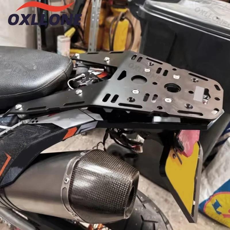 

Задний багажник для 690 Enduro R 2019-2024 2025 2026, алюминиевый багажник с ЧПУ SMC-R SMC R 2019-2025, аксессуары для мотоциклов