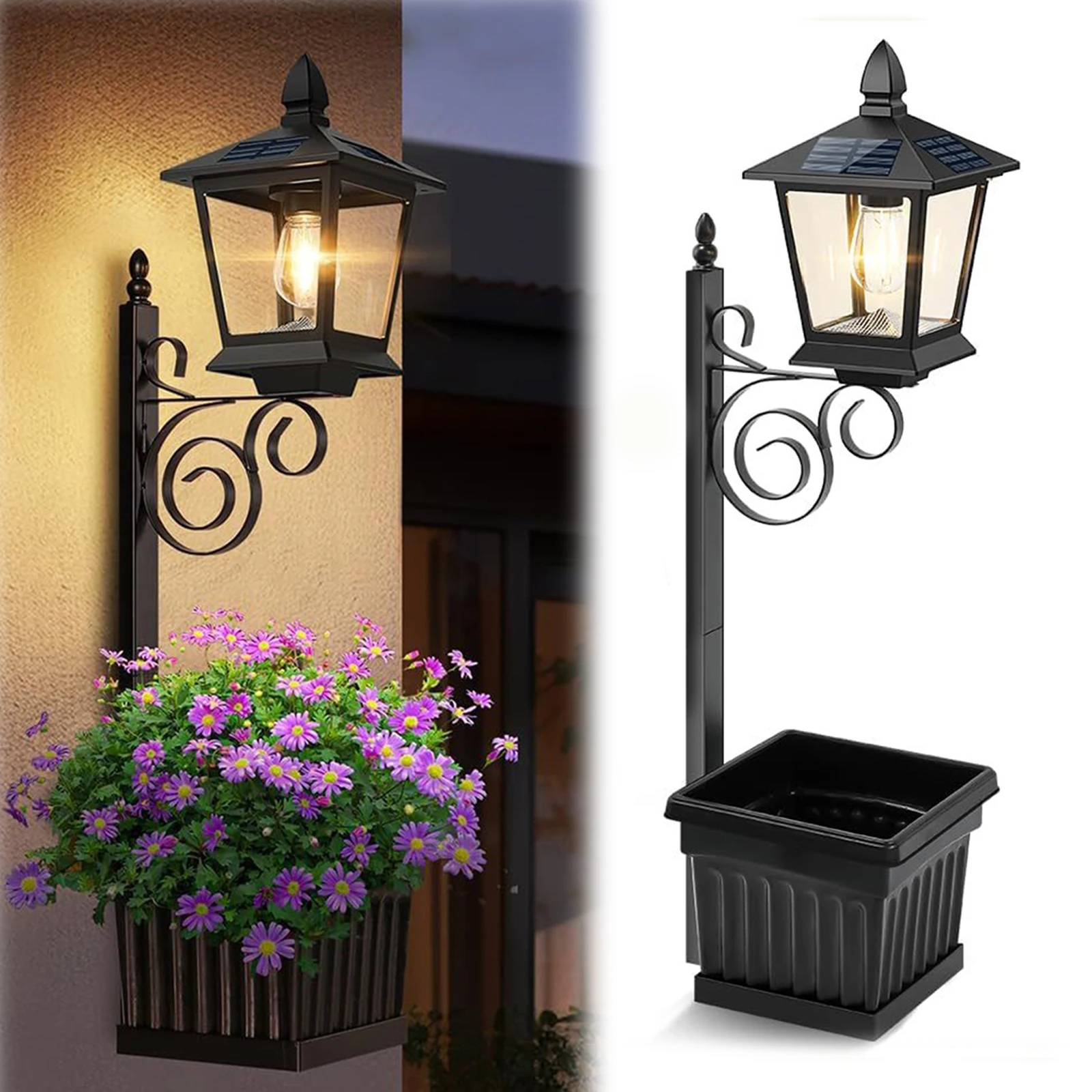 Solar-Pflanzbeckenleuchte für – Outdoor Lighting Front Yard Bewertung und Preis