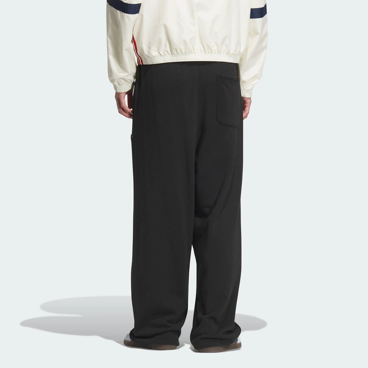 Adidas genuine Three Leaf Clover Mens Loose Fit Casual Embroidered Regular Pants KC2621
