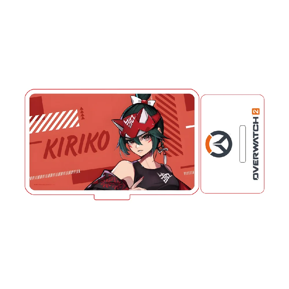 Overwatch Anime Game Acrylic Stand Action Fingure Cartoon Kawaii Table Display Standing Toys for Kids Figurine Model Accessories view 3