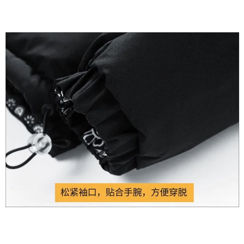 Down Jacket Winter Thickened Cotton Jacket Men's Double-sided New Casual Versatile Cotton Jacket