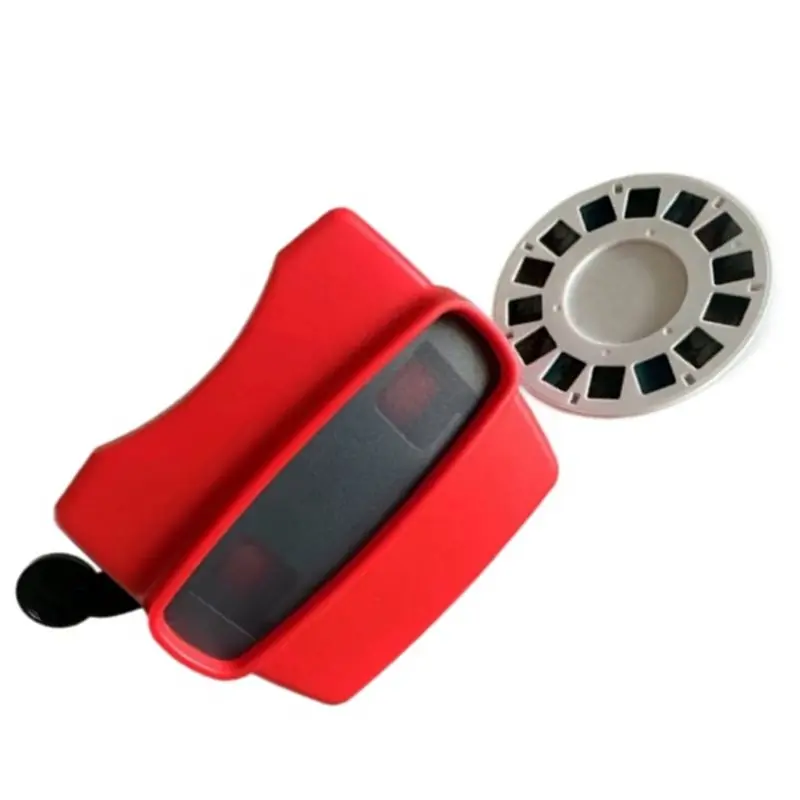 A50I مضيئة ثلاثية الأبعاد آلة عرض التعليم يونيكورن مسرح صغير Viewmaster المشاهد لعبة كبيرة هدية للأطفال #2