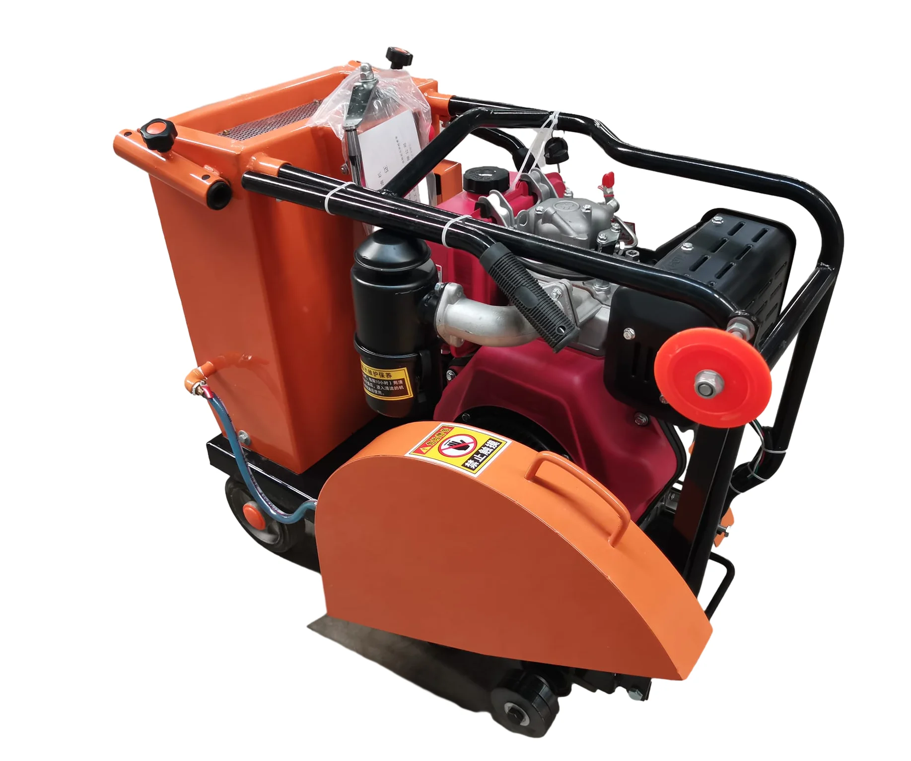 a for   500Mm Groove Asphalt Pavement Cutting Machine 13HP Power 180mm Depth Cement Road Repair Circular Slitting Manhole Cover