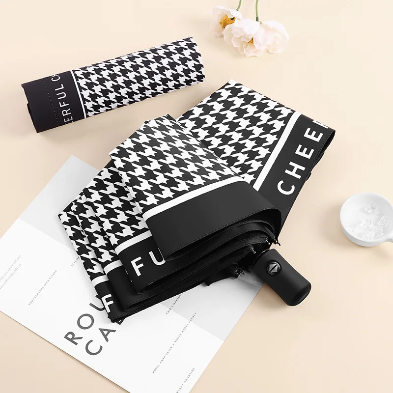 Creative Umbrella Sun Rain Umbrella Windproof Luxury Parasol Paraguas Guarda-chuvas Couple Umbrella Chuva 210T UPF 50+ Parasoles