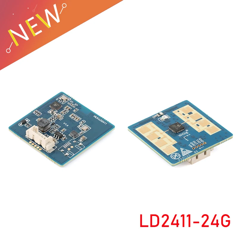 Hi-Link New HLK-LD2411 24G Smart Home Human Distance Sensing And Gesture Recognition Module As Toilet Applications