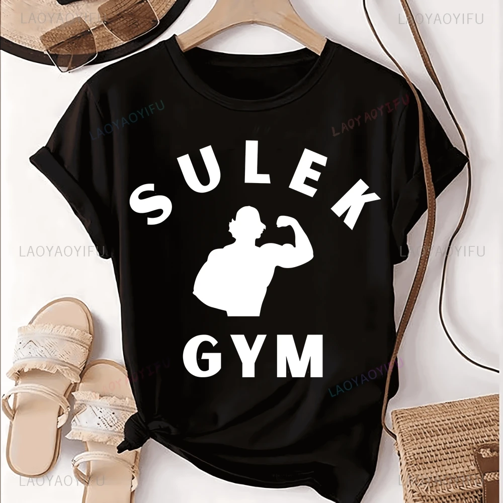 Legs LEGS DAY STRENGTN EVERY STEP Printed T-shirt Top GYM Neutral Trend Harajuku Short Sleeve Unisex Shirt Pattern Large T-shirt