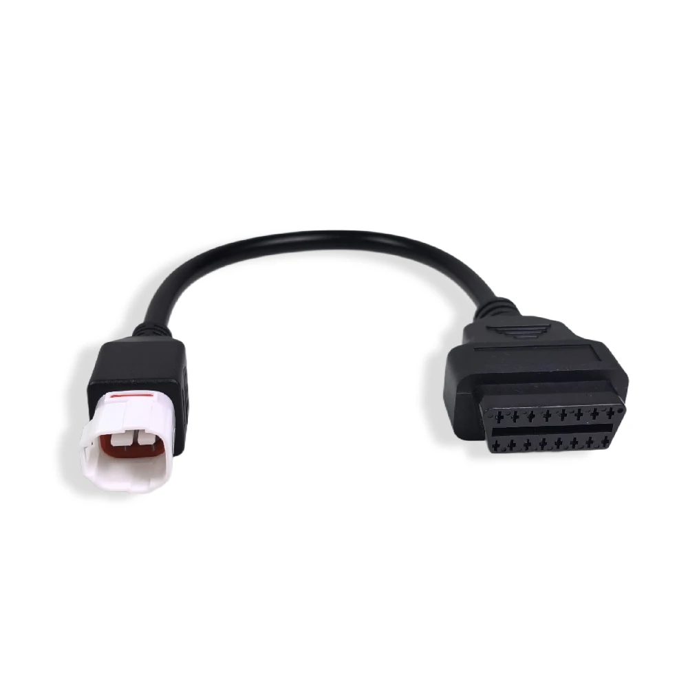 For YAMAHA 4pin OBD2 Connector for Motorcycle Motobike 4pin  to 16pin Cable Moto OBD OBD2 Extension Cable