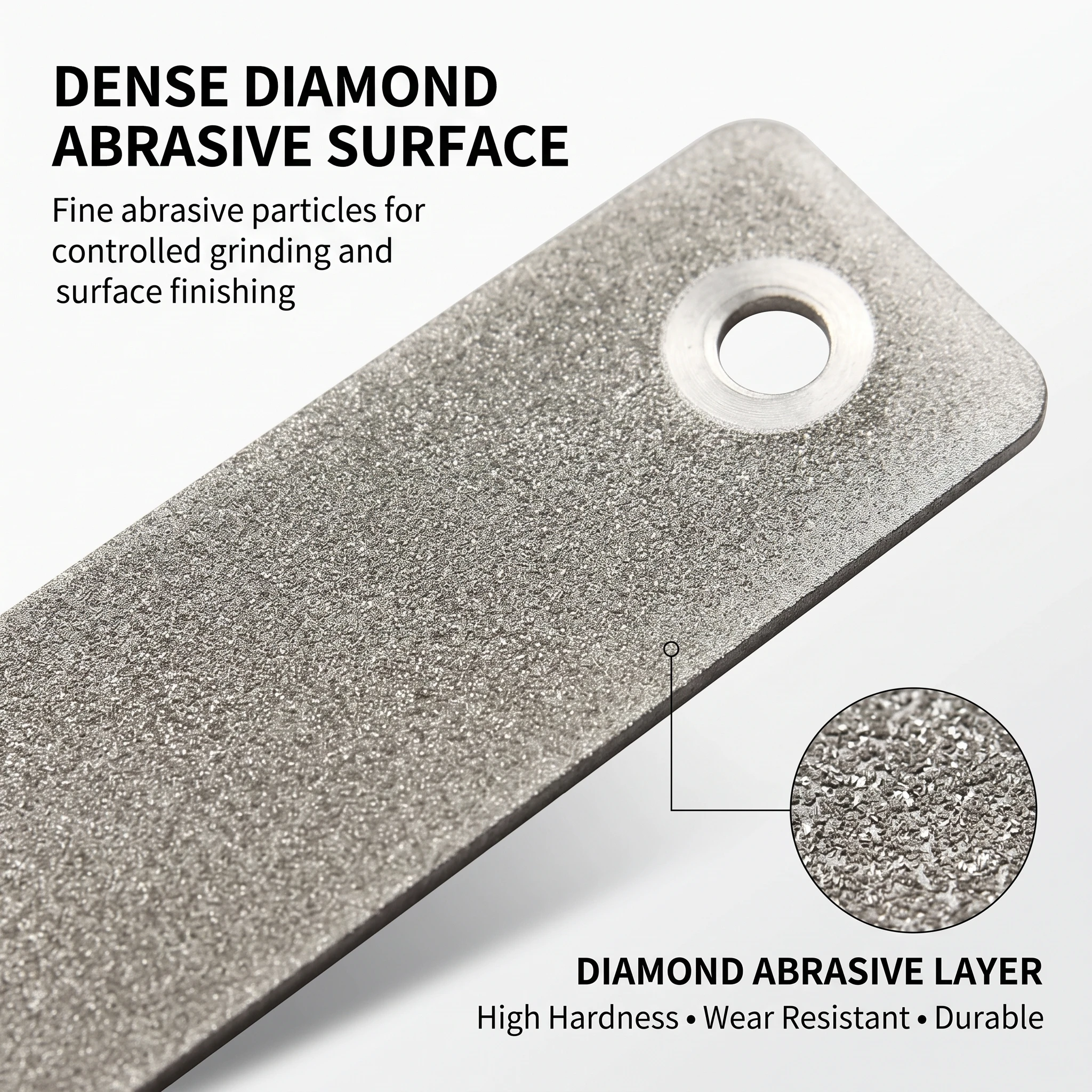 PFERD Diamond Soft File DBL30 D64/128 170/350 Precision Diamond Perforated File