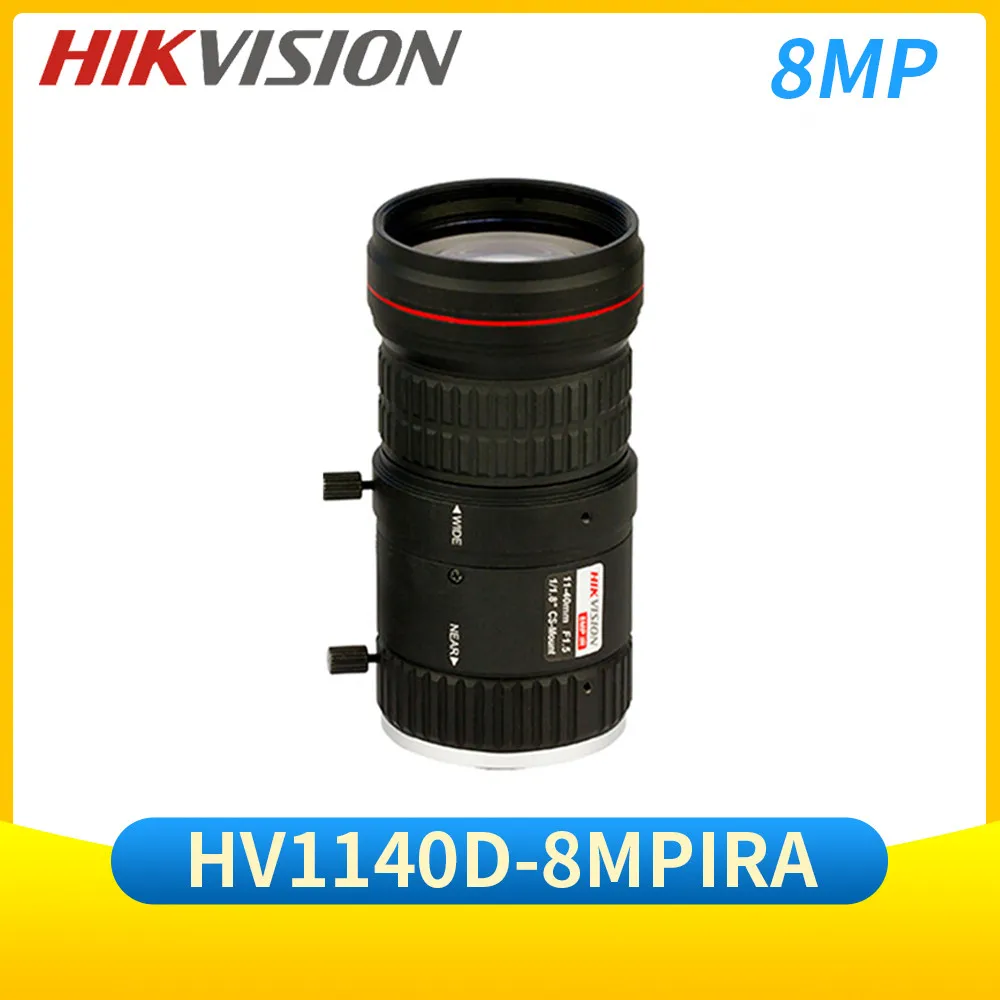 HV1140D-8MPIRA Hikvision Camera Lens 11-40mm Vari-focal DC Auto Iris Constant Aperture 8MP IR