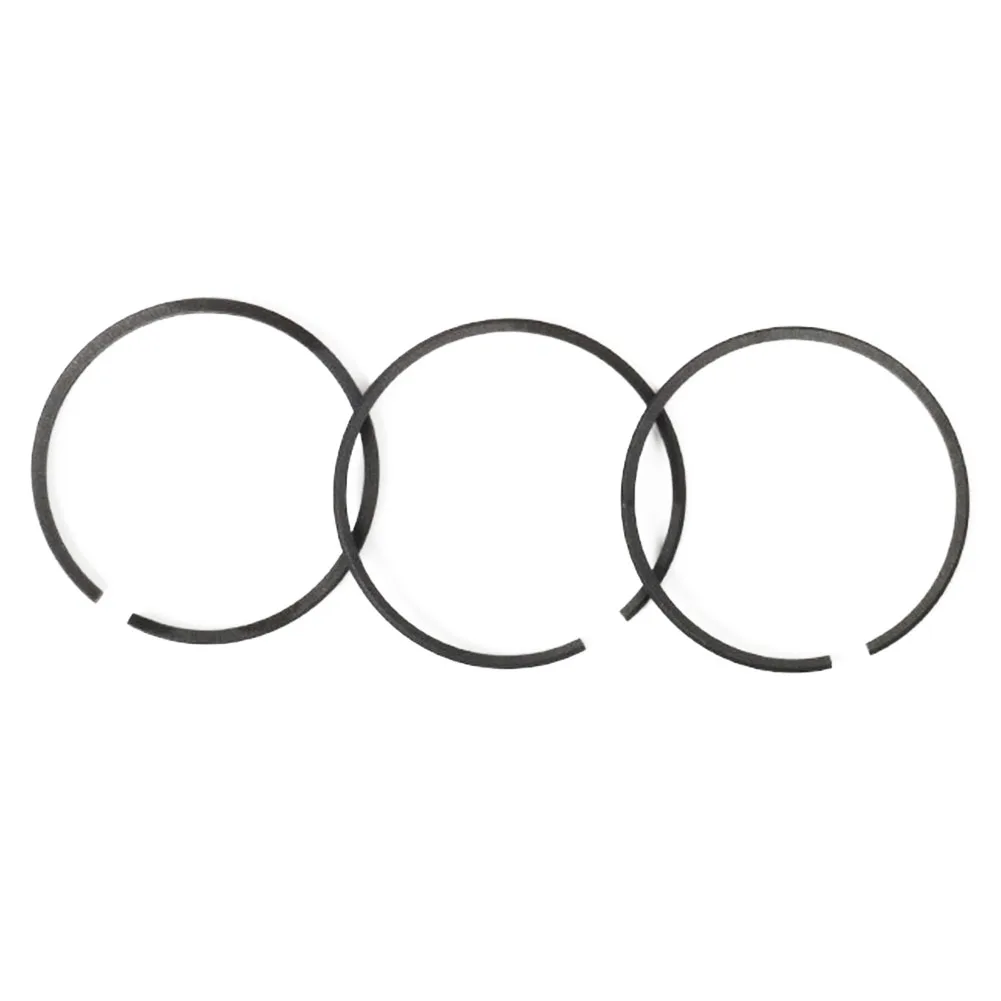 3pcs Air Compressor Piston Ring Pneumatic Drive Tight Connection Accessories For 55mm Cylinder Air Pumps Replacement