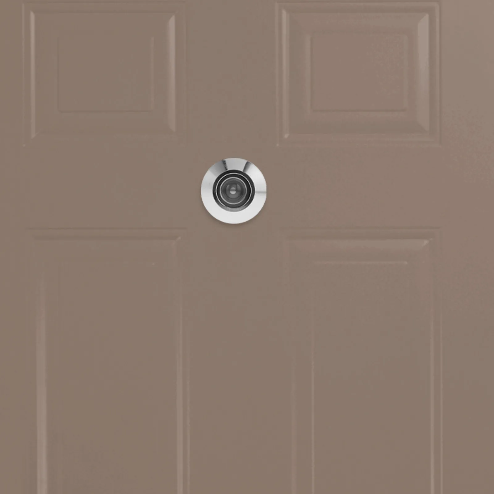Door Peephole Camera Stainless Steel Privacy Viewer Lidded Security Door Hole Viewer for Home Office Apartment Privacy