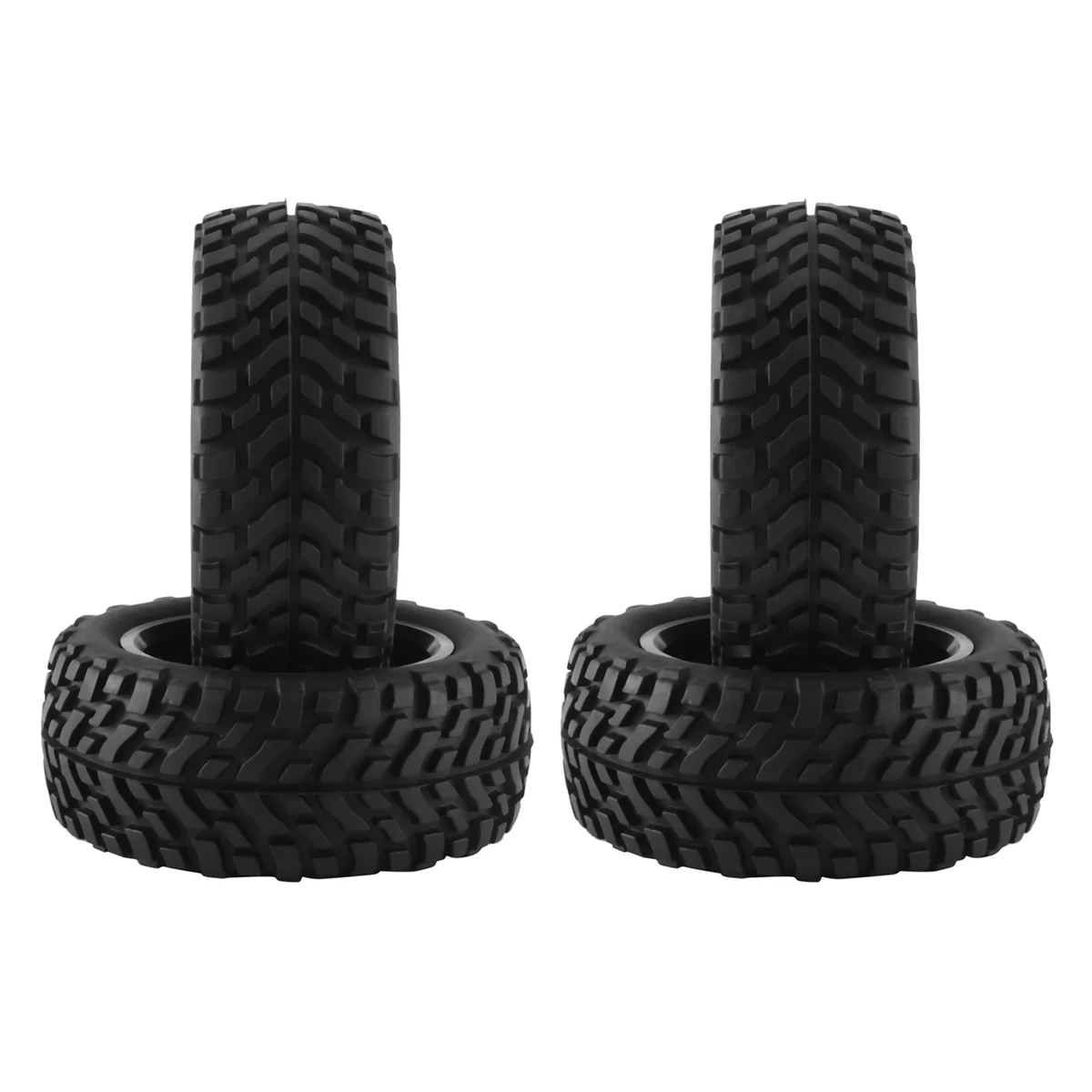 Y34A 4개 75mm 휠 타이어 144001 144010 124007 124019 TT02B 1/10 1/12 1/14 RC 자동차 오프로드용