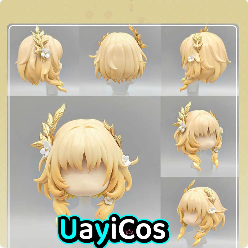 

Honkai：Star Rail Aglaea Handmade OB11 OB22 GSC Hair Detachable Hair Shell Wig Faceplates BJD Doll Accessories Game Anime Figur