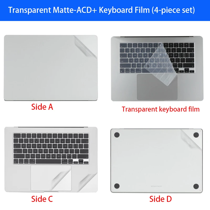 For new MacBook Pro 14 M5 Pro / Max Laptop skin sticker A3434/A3426/A3427 computer body shell protective film anti-scratch vinyl