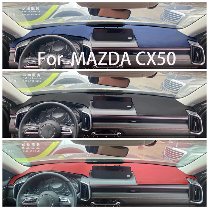 

For MAZDA cx-50 Sun protection pad for central control dashboard, anti-aging protective pad for car dashboard