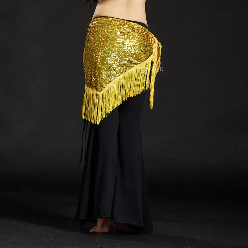 الترتر مثلث وشاح الورك الرقص الشرقي حزام للف الوسط تنورة الرقص الشرقي الخصر سلسلة الرقص الشرقي ممارسة اكسسوارات وشاح الورك 9 اللون