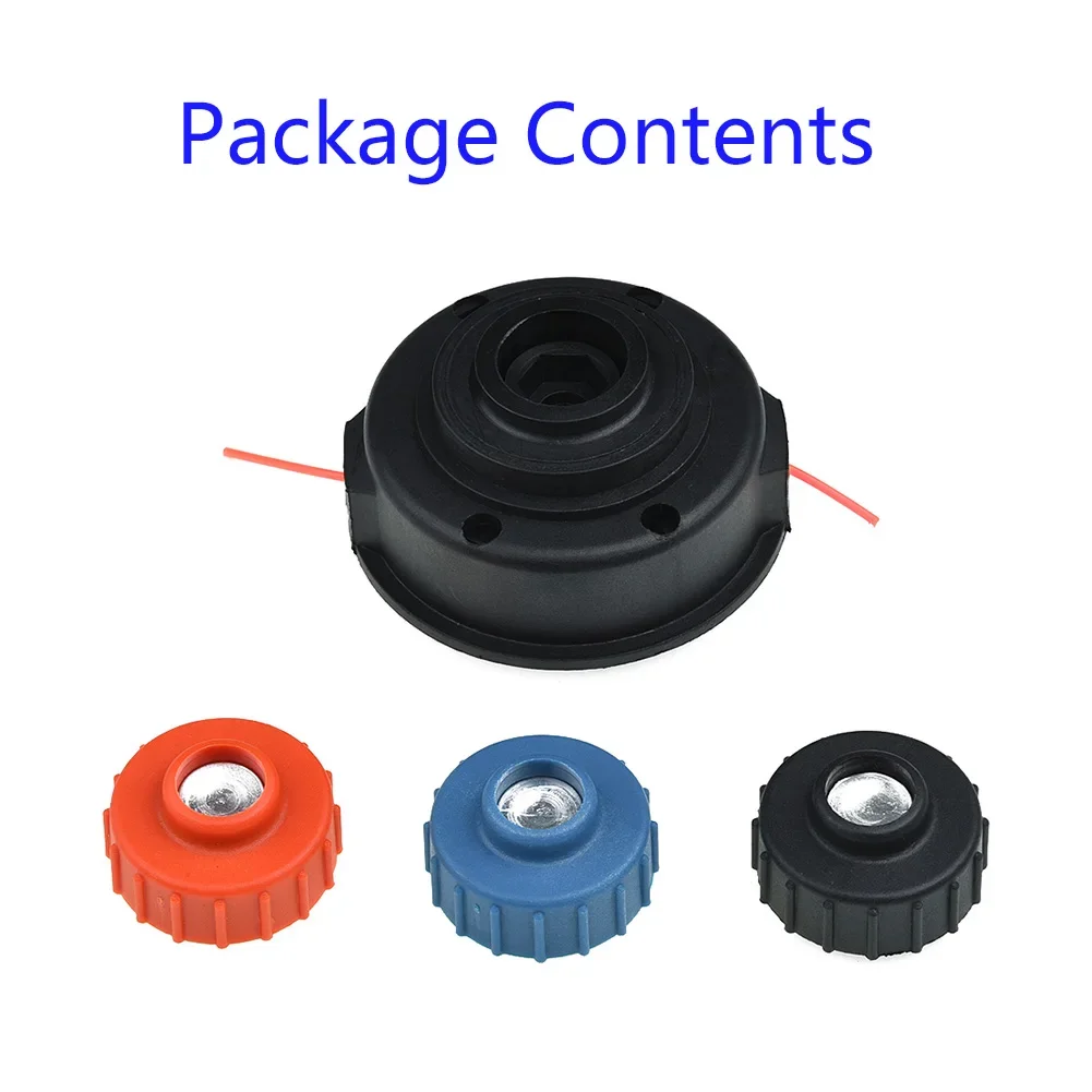 Trimmer Head Assembly Kit for HYPER TOUGH H2500 Model with All Required Elements Including Spring Retainer and Fastening Knobs