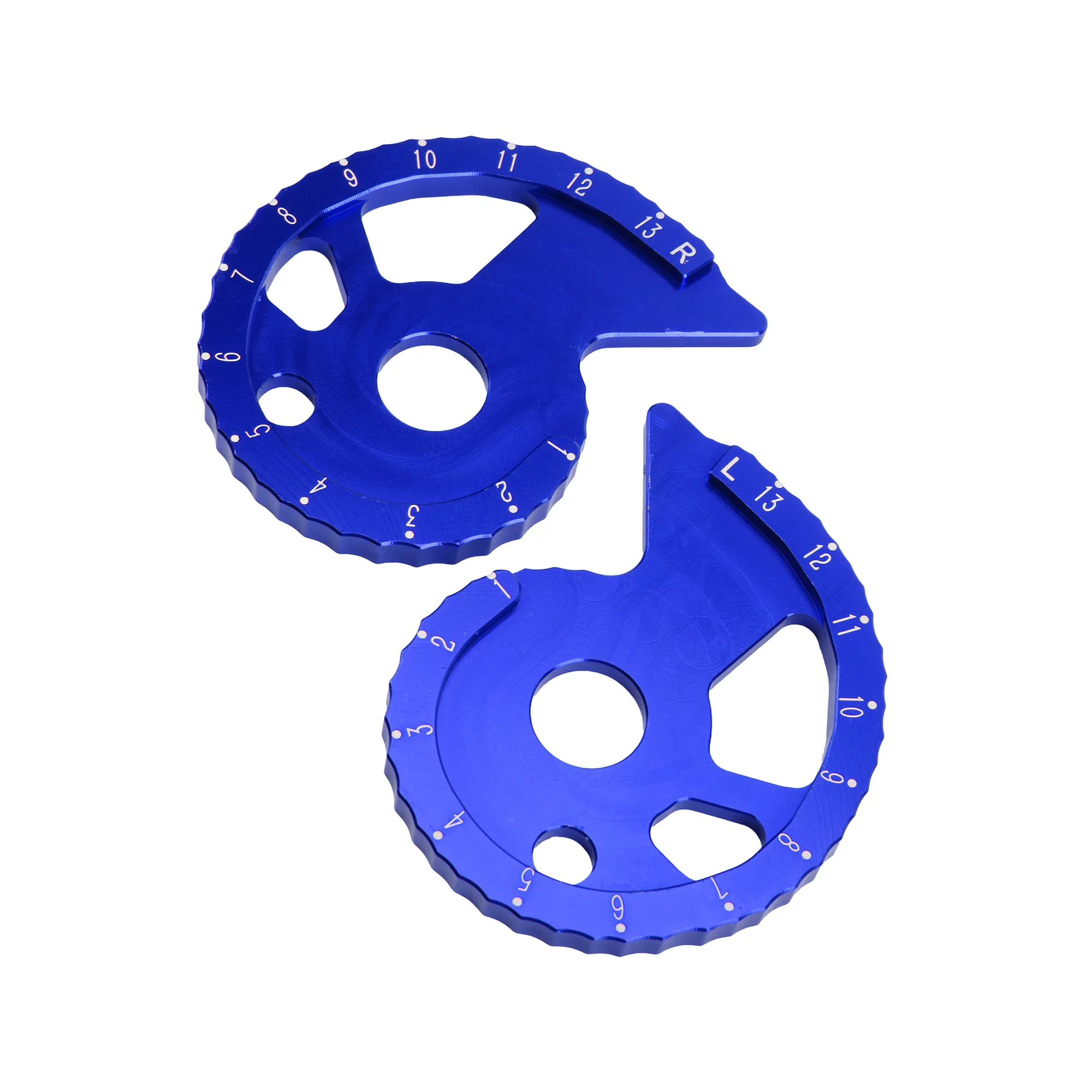 ホンダ ヤマハ DT125R TTR CRF150F 230F CRM250 オートバイ チェーンアジャスター ガイド レギュレーター 左右セット モトクロス アクセサリー