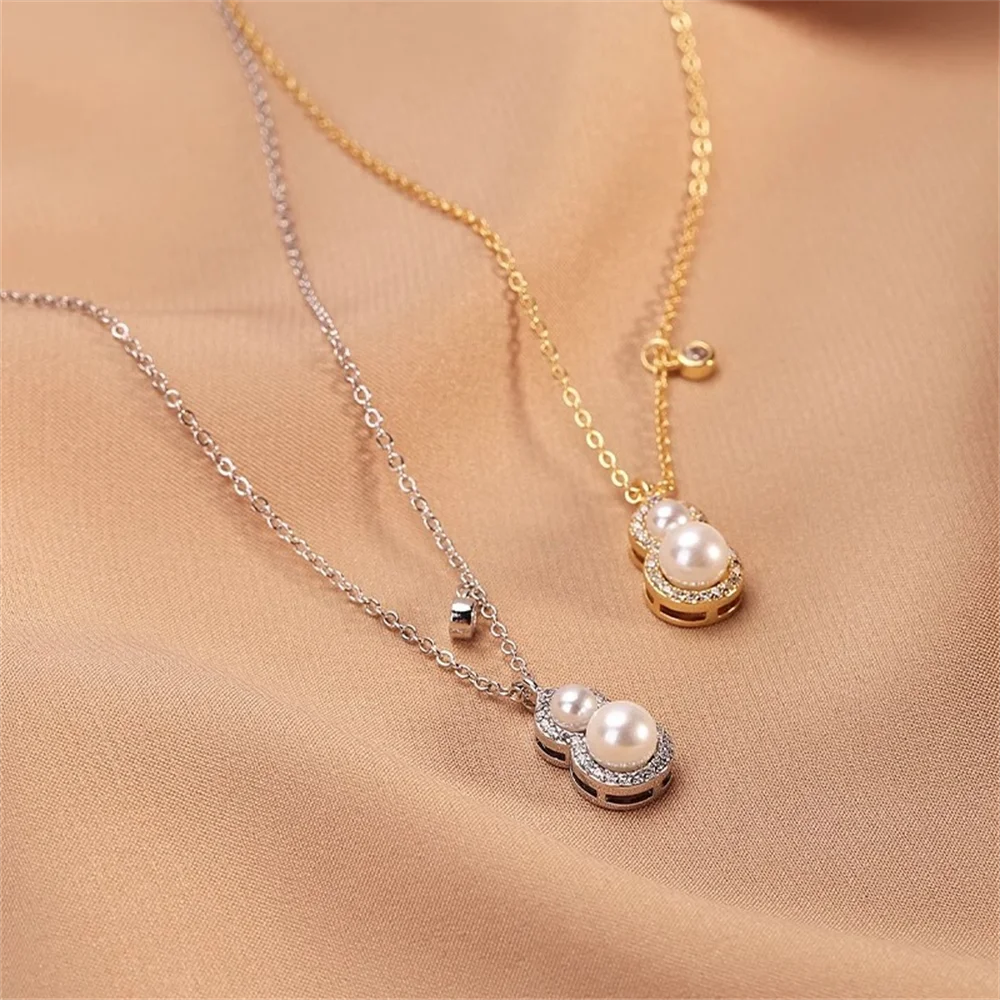 

Korean S925 Necklace - Luxury Pearl, Niche Design, Women's Versatile Collar