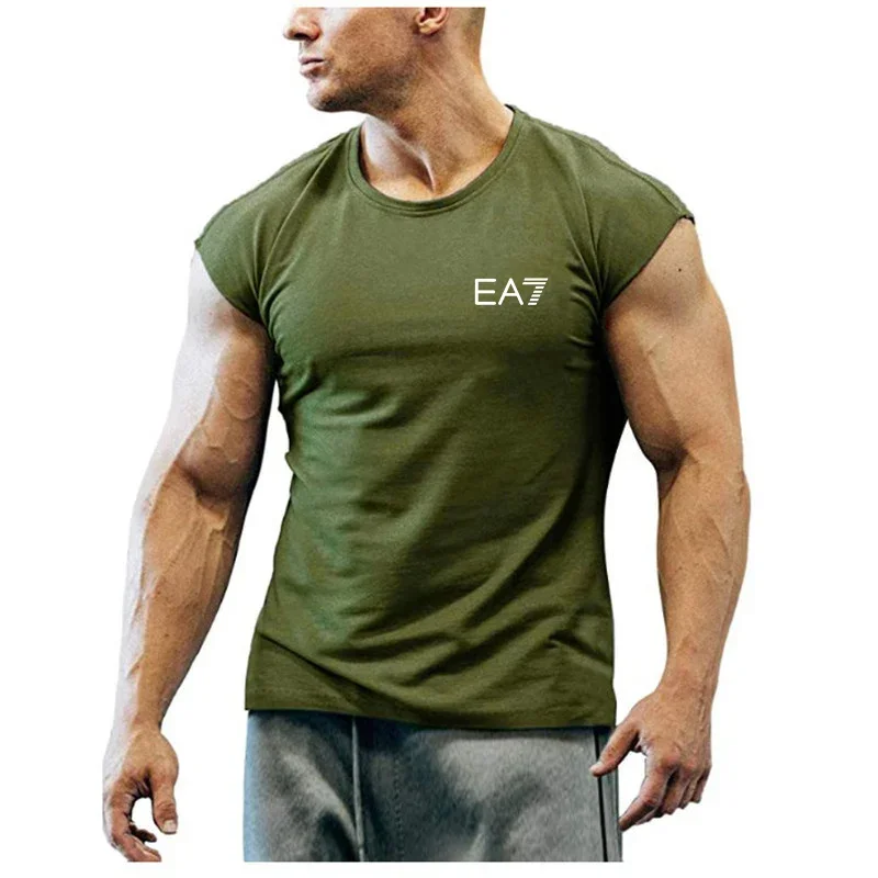 Trainning & Exercise T-shirts Men\'s Short Sleeve Oversize Men Bodybuilding Sport Man Gym Fitness Crossfit Tees