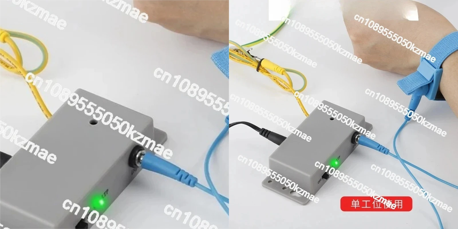 probador-de-pulseras-antiestaticas-de-doble-estacion-monitor-de-muneca-con-cable-y-cuerda