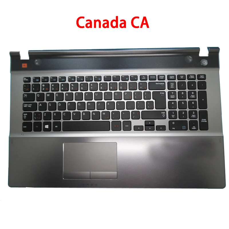 Laptop PalmRest&keyboard For Samsung NP550P7C 550P7C Canada CA BA75-03790J BA59-03304J With Touchpad New