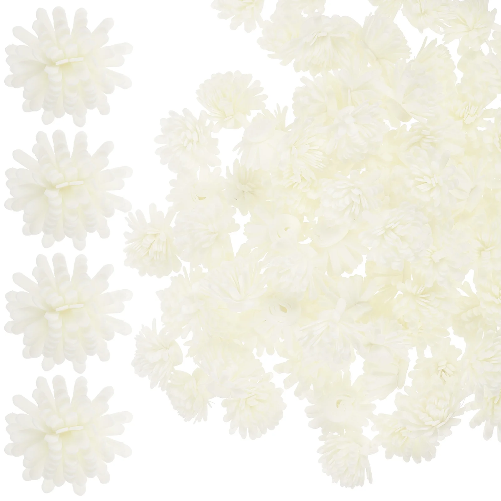 

100 Pcs Aromatherapy Flowers Faux Plant Mini Essential Oil Diffuser Artificial or Desk for Office