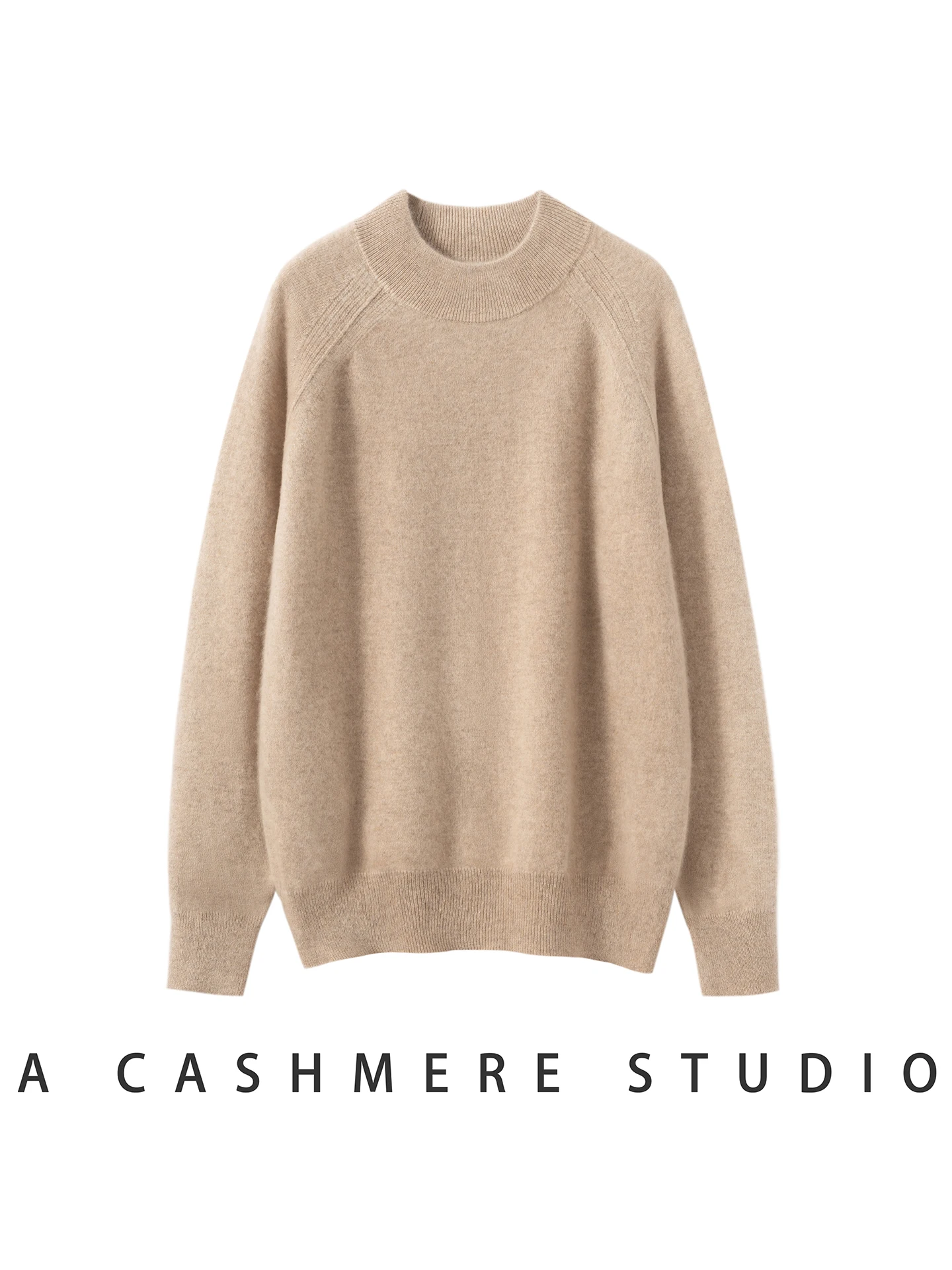 

Женский свитер TLOML из 100% кашемира, с воротником-стойкой, осенне-зимний базовый однотонный кашемировый трикотаж, мягкий теплый пуловер, удобные топы